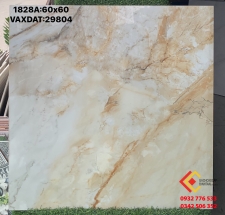 Gạch 60x60 marble đá cao cấp lát nền phòng khách tại Kiên Giang