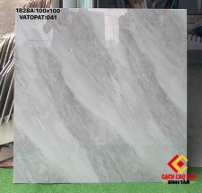 GẠCH LÁT NỀN 100X100 XÁM GHI VÂN ĐÁ CMC