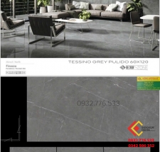 Gạch lát nền 60x120 xám ghi vân đá marble bóng kiếng cao cấp