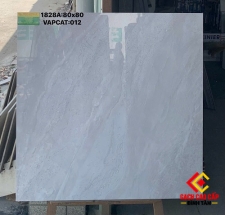 GẠCH LÁT NỀN 80X80 GHI VÂN ĐÁ TINH TẾ BÓNG KIẾNG