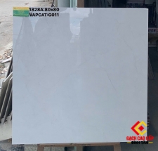 GẠCH LÁT NỀN 80X80 TRẮNG VÂN MÂY THANH BÓNG KIẾNG