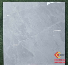 Gạch lát nền Ấn Độ 80x80 đá bóng kiếng màu xám nhạt vân đá mẫu mới nhất