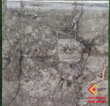 Gạch lát nền khổ lớn 120x120 đá bóng kiếng màu nâu cẩm thạch