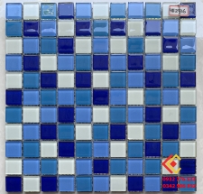 GẠCH MOSAIC THỦY TINH ỐP LÁT BỂ BƠI 