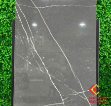 Gạch thạch bàn 30x60 ốp tường xám trắng bóng kiếng