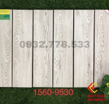 Gạch 15x60 màu xám ốp nền nhà biệt thự mã 9530