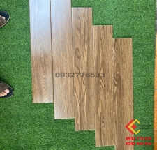 Gạch 15x90 màu nâu họa tiết đẹp mắt