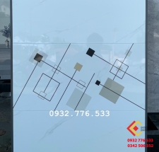 Gạch 30x60 họa tiết đơn giản màu trắng