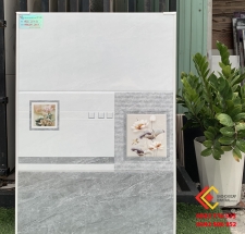 Gạch 30x60 màu xám ốp tường