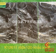 Gạch 60x120 đá bóng kiếng hàng chất lượng cao K12611