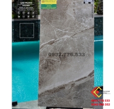 Gạch 60x120 lát nền nhà màu xám