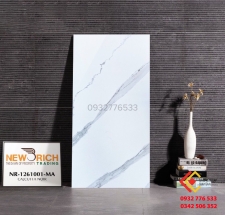 Gạch 60x120 màu trắng vân mây