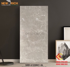 Gạch 60x120 màu xám nhạt vân tia chớp trắng