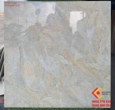 Gạch 60x60 đá bóng kiếng màu nâu nhạt ánh kim chất lượng tốt tại Thủ Đức