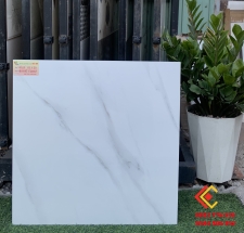 Gạch 60x60 màu trắng vân mây hàng sang trọng