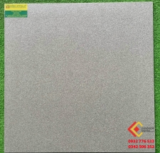 Gạch 60x60 màu xám không hoa văn hàng mờ