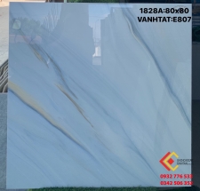 Gạch ốp lát 80x80 bóng kiếng màu xanh ngọc tại Vũng Tàu