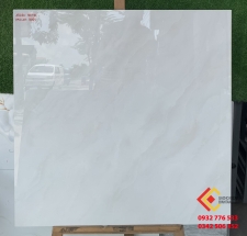 Gạch 80x80 màu trắng vân khói tại Cần Giờ