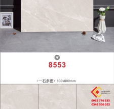 Gạch 80x80 màu xám nhạt mã 8553