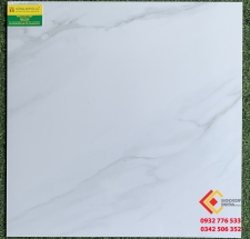 GẠCH BÓNG KIẾNG 60X60 MÀU TRẮNG VÂN KHÓI 