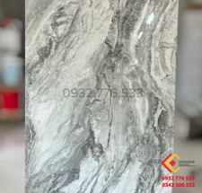 Gạch đá 90x180 khổ lớn màu xám trắng lát nền khách sạn 5 sao