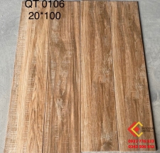 gạch giả gỗ 20x100 màu begin