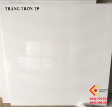 Nơi bán gạch khổ lớn 100x100 ốp lát màu trắng trơn Bình Tân