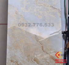Gạch khổ lớn 60x120 nhũ vàng ánh kim lát nền biệt thự