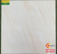 GẠCH LÁT NỀN 60X60 MÀU VÀNG KEM BÓNG KIẾNG 703