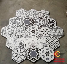 GẠCH LỤC GIÁC HỌA TIẾT CAO CẤP CHẤT LƯỢNG TỐT 