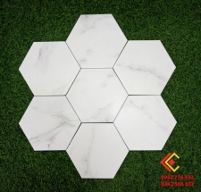 GẠCH LỤC GIÁC MÀU TRẮNG HIỆN ĐẠI 