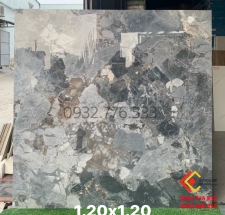 Gạch ốp lát 120x120 màu xám vân đá Ấn Độ