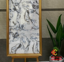 Gạch ốp nền nhà đá bóng kiếng khổ lớn 60x120 Ấn Độ 61201 men bóng cao cấp